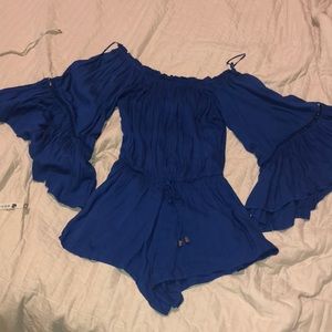 Blue romper